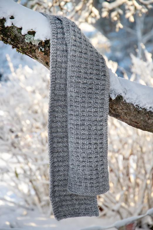 Stricken lernen - einen Schal